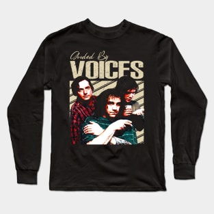 The Art of Getting By By Voices Band Tees, Indie Rock Wisdom Woven into Threads Long Sleeve T-Shirt